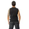 Afbeelding van Heartless | Mouwloos zwart shirt Legion met metalen Pentagram aan straps