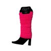 Afbeelding van Flirt | Roze chunky beenwarmers