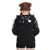 Afbeelding van Banned | Fuzzy me Hoodie met pompom en pootjes