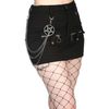 Afbeelding van Banned | Goth broek ketting met Pentagram