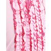 Afbeelding van Chenaski | Overhemd ruche rose pink dark pink trim