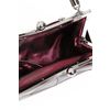 Afbeelding van Banned | Handtas Elvira Shimmer burgundy met vleermuis vleugel en klipsluiting