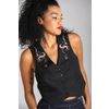 Afbeelding van Hell Bunny | Viva Maria corset gilet met slangen borduursel