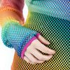 Afbeelding van Poizen Industries | Heldere regenboog gaas top, Future