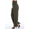 Afbeelding van Banned | Groene pantalon met hoge taille, Girl boss