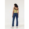 Afbeelding van Timeless | 70's Jeans met wijde pijpen en bijen borduursels