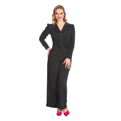 Foto van Banned | Playsuit work hard play harder zwart