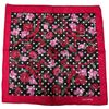 Afbeelding van Zacharia | Bandana met polkadots en rood roze bloemen print