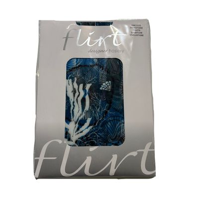 Foto van Flirt | Panty blauwe zeewier onderwater print