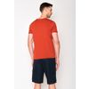 Afbeelding van Green Bomb | T-shirt Bike target, steen rood bio katoen