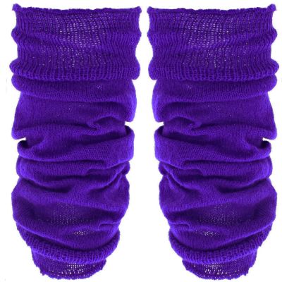 Zacharia | Paarse beenwarmers, boot cuff