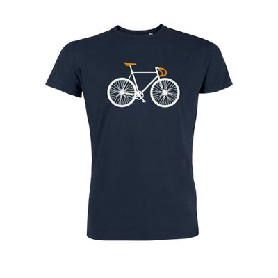 Foto van Green Bomb | T-shirt Bike Two Navy