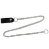 Afbeelding van Bullet69 | Sleutelhanger plat-geslepen ketting, 70 cm met loep