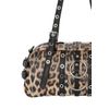 Afbeelding van Banned | Rock 'n Roll luipaard handtas, ringen eyelets en ritssluiting