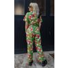 Afbeelding van Run & Fly | Jumpsuit groen met Geese Garden print