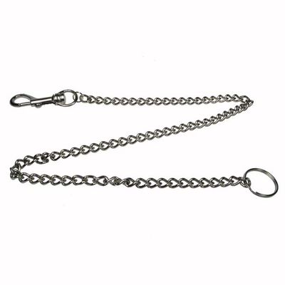 Foto van Bullet69 | Sleutelhanger met zilverkleurige ketting van 54 cm 