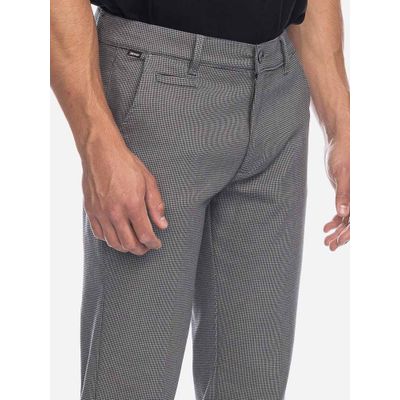 Foto van ATO Berlin | Pantalon Jorjo zwart grijs Retro blokjes