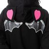 Afbeelding van Cupcake Cult | Hoody Death Potion met corset details en dead side prints
