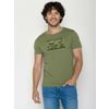 Afbeelding van Green Bomb | T-shirt Magic Forest, Dark seed groen, bio katoen
