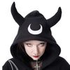 Afbeelding van Heartless | Lost demon hoody, met gehoornde capuchon