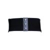Afbeelding van Zacharia | Gothic punk corset riem met elastiek studs en veter detail