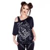 Afbeelding van Heartless | Off shoulder loose fit top Kitty Spellbook