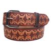 Afbeelding van Bullet69 | Leren riem, 38mm met American Shell patroon