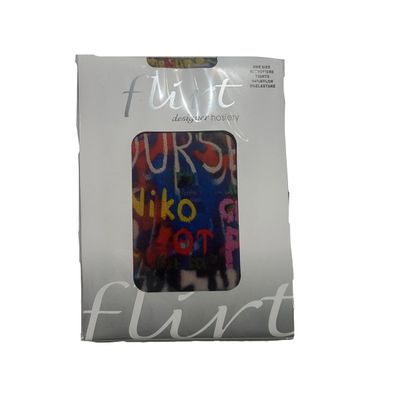 Foto van Flirt | Panty kleurrijke Graffiti letters print