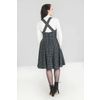 Afbeelding van Hell Bunny | Jurk Peebles Pinafore van groene tartan