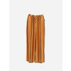 Afbeelding van ATO Berlin | Linnea, 7/8 ste broek met geel oranje retro streep 