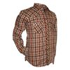 Afbeelding van Chenaski | Cowboy overhemd checked brown