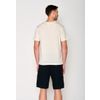 Afbeelding van Green Bomb | T-shirt Nature canoe river, creme wit bio katoen