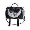 Afbeelding van Banned | Schoudertas Chanters, batik grijs met met skullmoon print