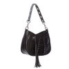 Afbeelding van Banned | Handtas Tamora, met corset detail, zwart