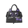 Afbeelding van Banned | Handtas, mystic cat zwart paars