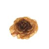 Afbeelding van Zacharia | Grote Gold Tan roos aan elastiek en brochespeld 