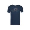 Afbeelding van Green Bomb | T-shirt Bike Jacques, navy blauw bio katoen