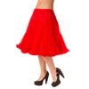 Afbeelding van Banned | Petticoat Starlite over de knie met extra volume, rood