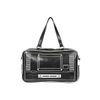 Afbeelding van Banned | Schoudertas BoomBox zwart met tape-recorder en speakers