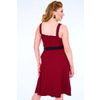 Afbeelding van Voodoo Vixen | Vintage inspired curve, flare dress with heart buckle