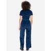 Afbeelding van ATO Berlin | Jumpsuit Olivia van biologisch blauwe ribcord katoen mix