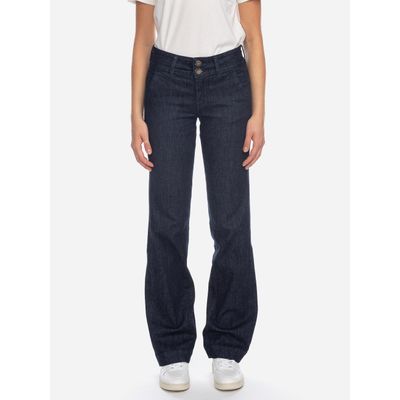 ATO Berlin | Jeans pantalon Lilia Champa, Bio donkerblauw