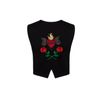 Afbeelding van Hell Bunny | Viva Maria corset gilet met slangen borduursel