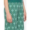 Afbeelding van ATO Berlin | Soepele broek Ereski met lichtgroen Jacquard print