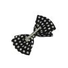Afbeelding van Zacharia | Rock 'n Roll Zwart witte polkadot haarclip