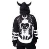 Afbeelding van Heartless | Lost demon hoody, met gehoornde capuchon