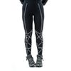 Afbeelding van Heartless | Legging Enchained gothic punk print