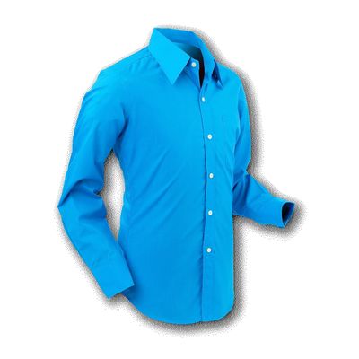 Chenaski | Retro overhemd 70s Basic Turquoise