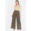 Afbeelding van Voodoo Vixen | Creme jaren '40 Jumper van ajour-breisel met boeketjes borduursels