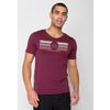 Afbeelding van Green Bomb | T-shirt Bike Discover, velvet rain bordeaux bio katoen